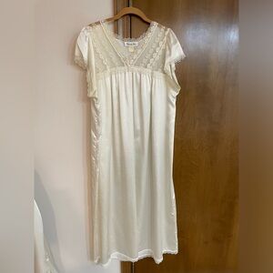 Vintage Dior Cream Nightgown